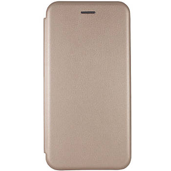 Шкіряний чохол-книжка Classy для Motorola Moto G15 4G Gold
