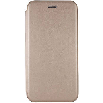 Шкіряний чохол-книжка Classy для Xiaomi Redmi Note 9s / Note 9 Pro / Note 9 Pro Max Gold