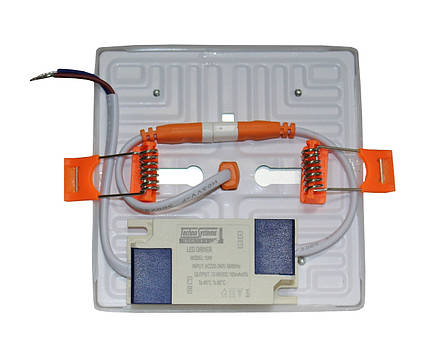 Світильник врізний LED Square Downlight 18W 220V 1800L 4000K Deco, фото 2