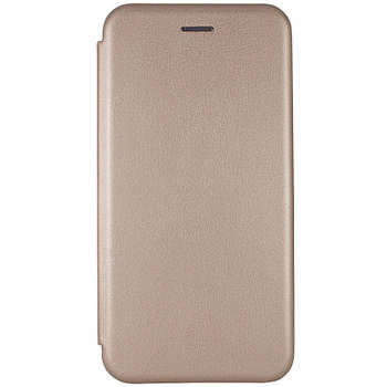 Шкіряний чохол-книжка Classy для Samsung Galaxy A10s Gold