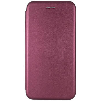 Шкіряний чохол-книжка Classy для Xiaomi Redmi 6A Maroon