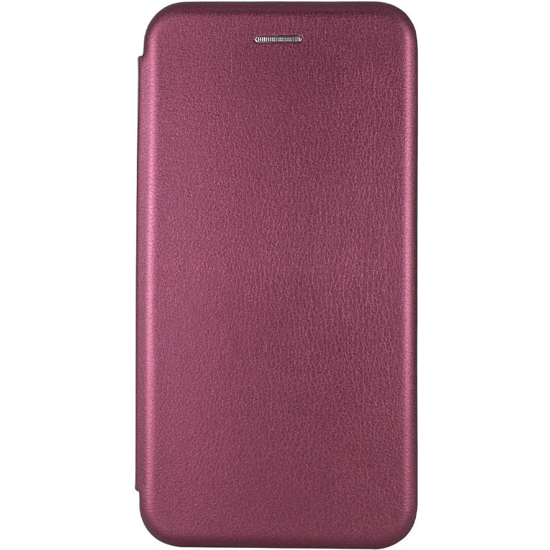 Шкіряний чохол-книжка Classy для Xiaomi Redmi 4X Maroon, фото 1