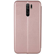 Шкіряний чохол-книжка Classy для Xiaomi Redmi 9 Rose Gold, фото 3