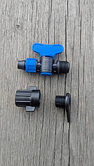 МІНІ КРАН У ШЛАНГ ЛЕЙФЛЕТ КОРЕЯ синій