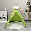 Дитячий намет вігвам 90x80x80 см KRO-110 Green зелений, фото 8