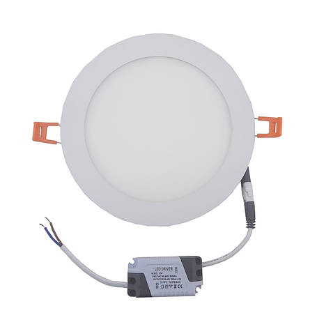Світильник врізний LED Round Downlight 12W 220V 850L 4000K Alum, фото 1