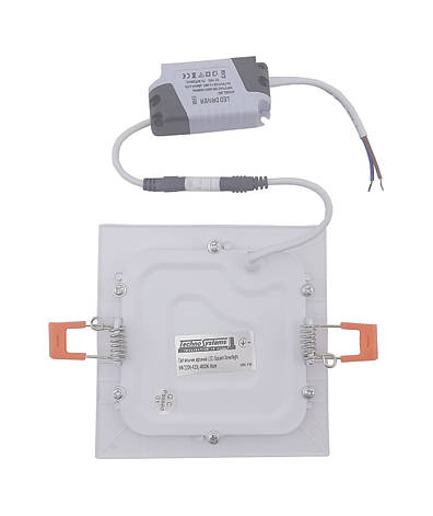 Світильник врізний LED Square Downlight 12W 220V 850L 4000K Alum, фото 2