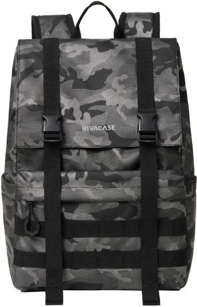 Рюкзак для ноутбука RivaCase 7621 Gray Camo 15.6, фото 1