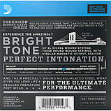 Струны D'Addario EXL156 Nickel Wound Guitar/Bass 24-84, фото 2