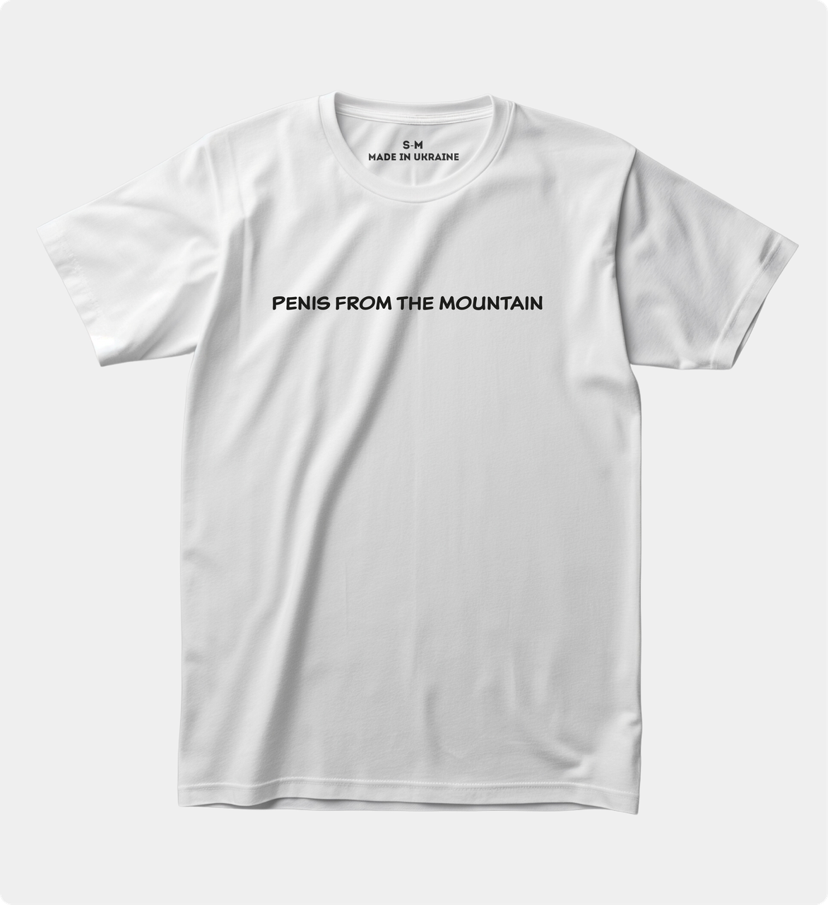 Футболка з принтом "Penis from the mountain", фото 1