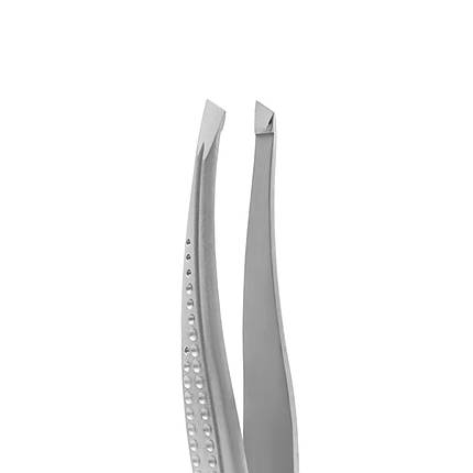 Пінцет для брів CLASSIC 12 TYPE 3 (широкі скошені кромки) TC-12/3, фото 2