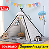 Дитячий намет вігвам 90x80x80 см із зоряним принтом KRO-110 Stars, фото 2