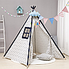 Дитячий намет вігвам 90x80x80 см із зоряним принтом KRO-110 Stars, фото 9