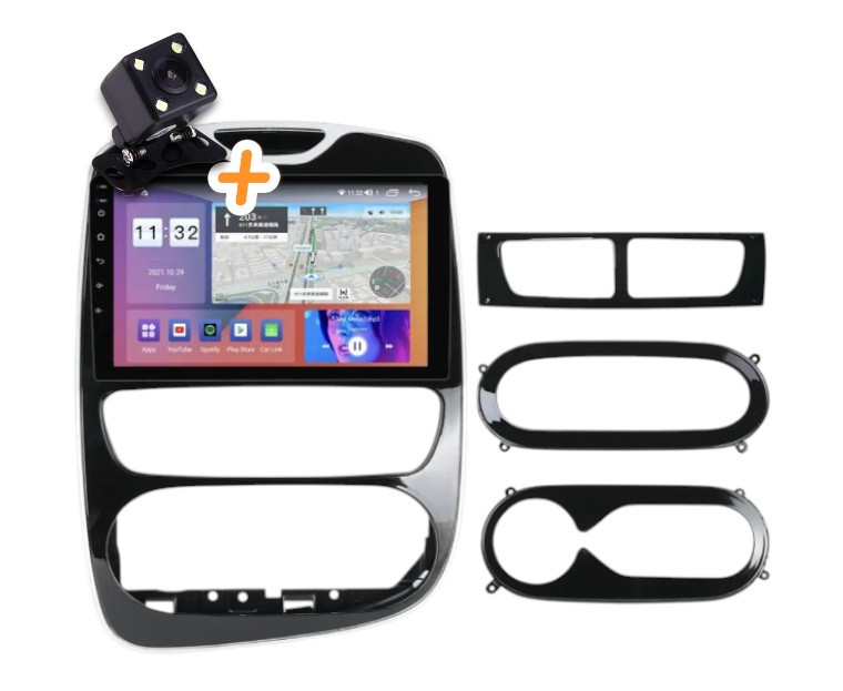 Магнітола для Renault Captur Clio 2012-2016 на Android | Сенсорний екран, GPS, Bluetooth, камера заднього виду, фото 1