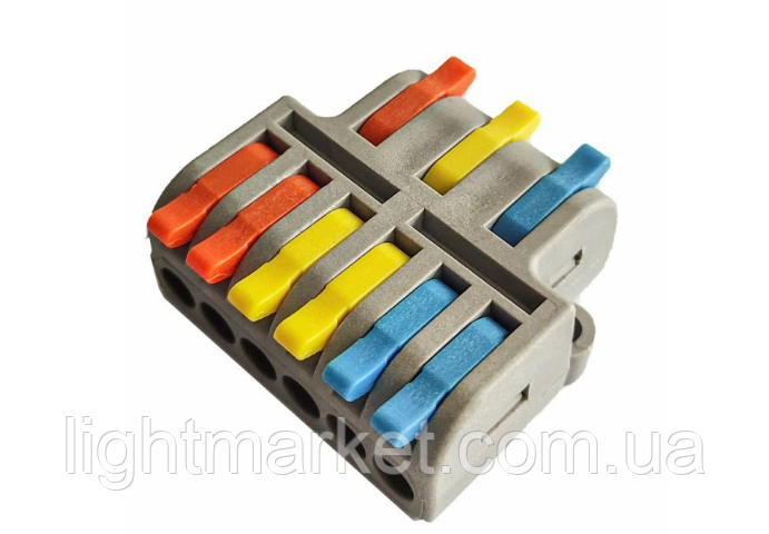 Клемник WAGO 3/6 проходной ST 5255, фото 1