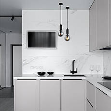 Підвісний чорний світильник з 15см кулею (52-1012-1 BK+BK), фото 4