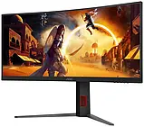 Монітор AOC CU34G4 Black Red 34, фото 4