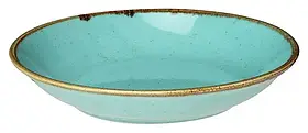 Тарілка глибока порцелянова Turquoise 210 мм Porland 197621/T
