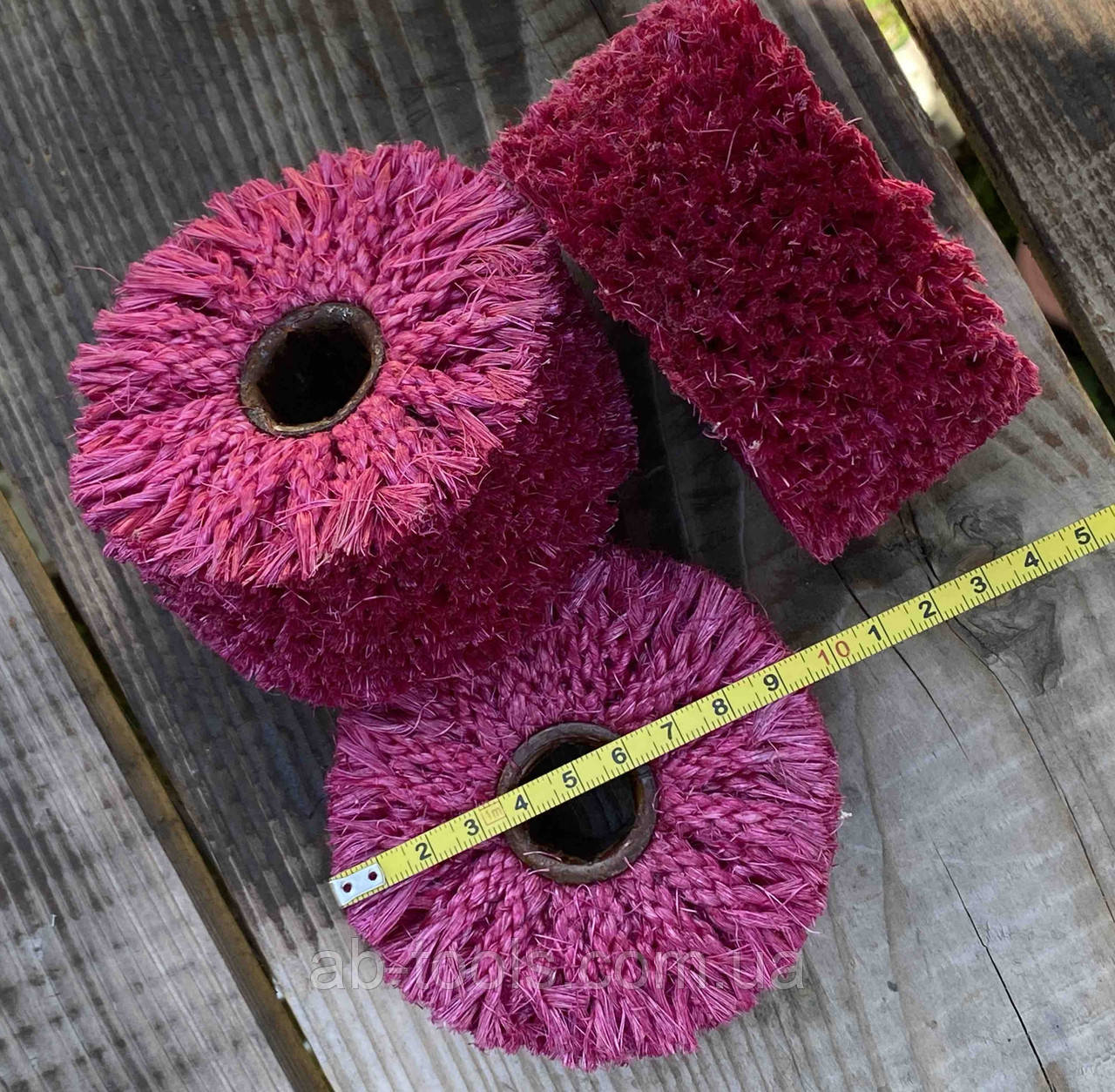 Сизаль 90/35/19 рожевий під шестигранник із просоченням, фото 1