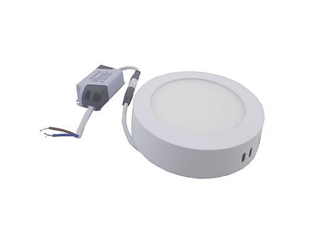 Світильник накладний LED Round Downlight 6W 220V 420L 4000K Alum, фото 1