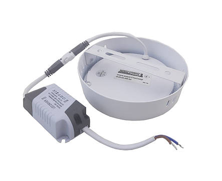 Світильник накладний LED Round Downlight 6W 220V 420L 4000K Alum, фото 2