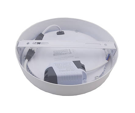 Світильник накладний LED Round Downlight 12W 220V 850L 4000K Alum, фото 2