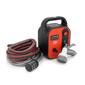 Насос для поливання Delixi 12 V, 7-9 л/хв, шланг (8 мм) 5 м, 1,5 кг