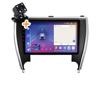Магнітола для Toyota Camry 55 USA 2015-2017 на Android | Сенсорний екран, GPS, Bluetooth, камера заднього виду