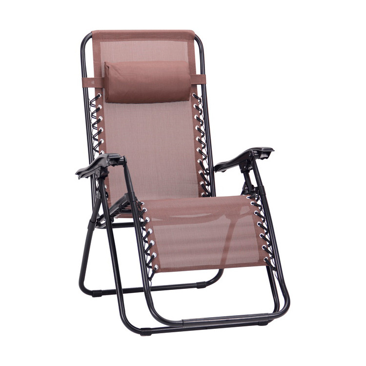 Крісло-шезлонг Релакс С3029, 1600*640*1090мм, Black/Brown, OEM, фото 1