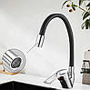 Змішувач із гнучким краном 48 см для ванної та кухні Water Tap, фото 4