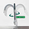 Змішувач із гнучким краном 48 см для ванної та кухні Water Tap, фото 7