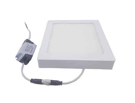 Світильник накладний LED Square Downlight 24W 220V 1700L 4000K Alum, фото 1