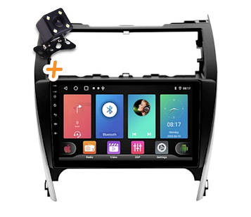 Магнітола для Toyota Camry 50 USA 2012-2014 на Android | Сенсорний екран, GPS, Bluetooth, камера заднього виду