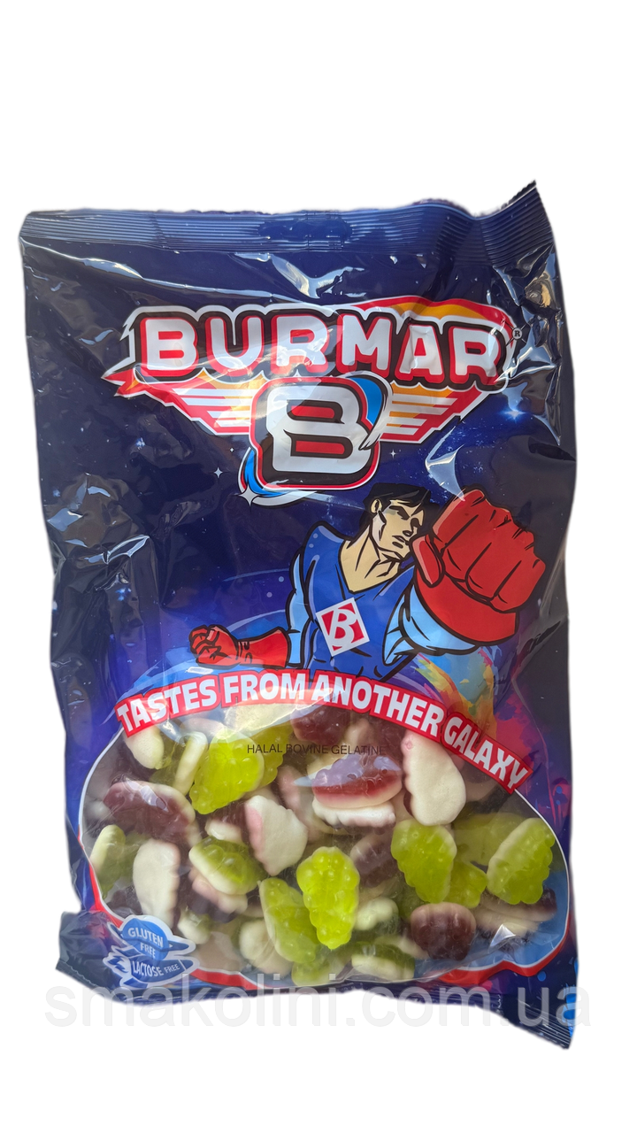 Виноград асорті желейні цукерки BURMAR Іспанія 1 кг, фото 1