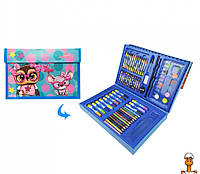 Детский набор для рисования в чемодане сова от 7 лет METR+ MK 3226-9