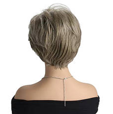 Перука блонд з мiлiровкою, термоволокно VC WIG-386, фото 4