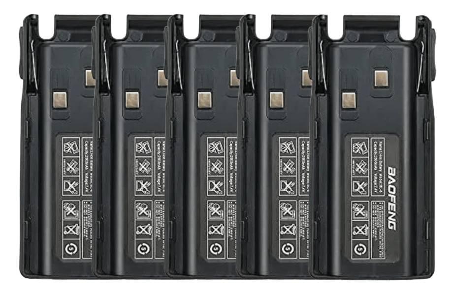 Комплект 5 шт Стандартний акумулятор Baofeng BL-8 для радіостанції Baofeng UV-82 1800 мА·год, фото 1