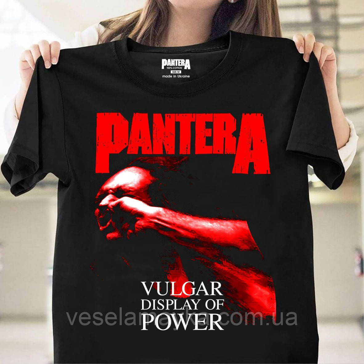 Футболка Pantera Red Vulgar Display of Power, фото 1