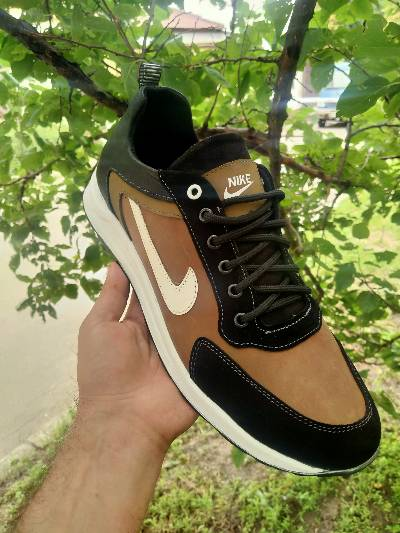 Чоловічі кросівки великих розмірів, Кросівки 46,47,48,49,50 розміру осінь-весна з натуральної шкіри *М-28 ч/з*, фото 1