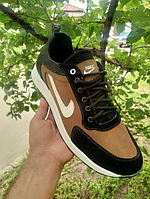 Чоловічі кросівки великих розмірів, Кросівки 46,47,48,49,50 розміру осінь-весна з натуральної шкіри *М-28 ч/з*