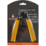 Еспандер кистьовий пружинний професійний Bone Crusher 135 кг еспандер ножиці SP-Sport FI-1305-300LB, фото 7