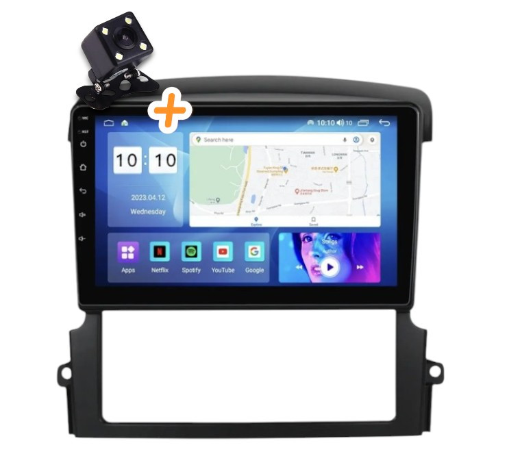 Магнітола для Kia Sorento 2006-2009 на Android | Сенсорний екран, GPS, Bluetooth, камера заднього виду, фото 1