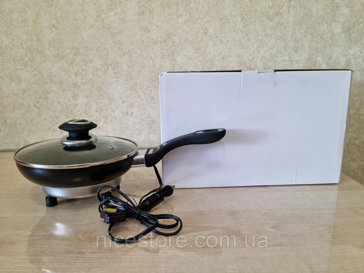 Сковорідка автомобільна, мультиварка DMWD 2л 24в 250 Вт для вантажної машини в прикурювач, фото 1