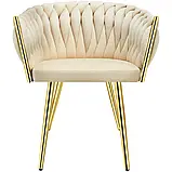 Комплект із 2 обідніх крісел Astano, пісочний колір, фото 6