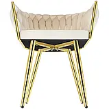 Комплект із 2 обідніх крісел Astano, пісочний колір, фото 7