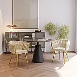 Комплект із 2 обідніх крісел Astano, пісочний колір, фото 3