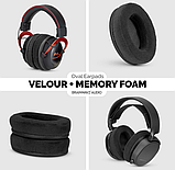 Амбушури накладки Brainwavz HM5 Матеріал Велюр, фото 5