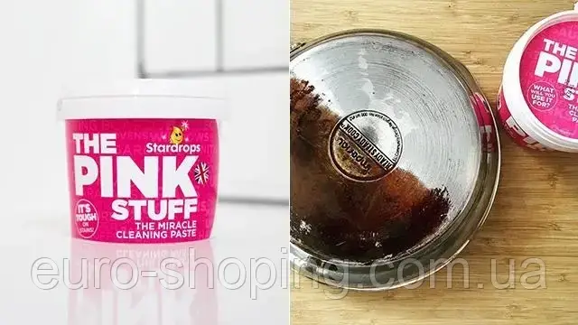 Універсальна паста для прибирання The Pink Stuff Miracle Cleaning Paste 850 г, фото 1