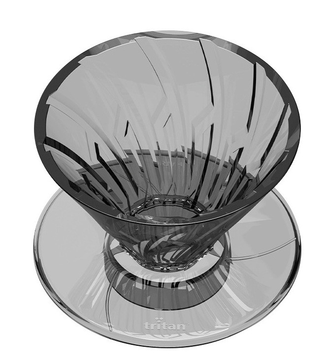 Пуровер Hario Alpha Tritan Dripper 02 V60