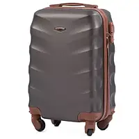 Валіза WINGS 402 Exclusive АБС-пластик, міні (ручна поклажа) XS Кави
